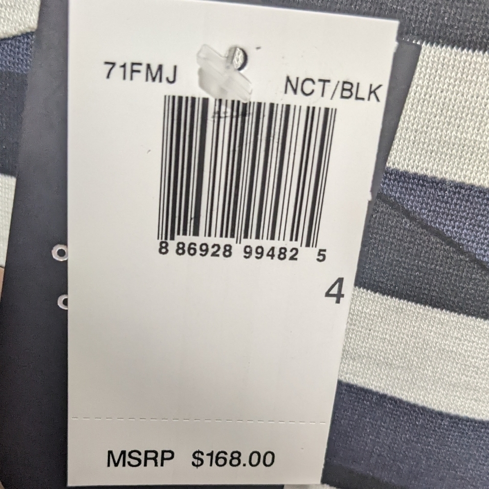 Nwt French Connection | Striped Mini Dress - Picture 11 of 11